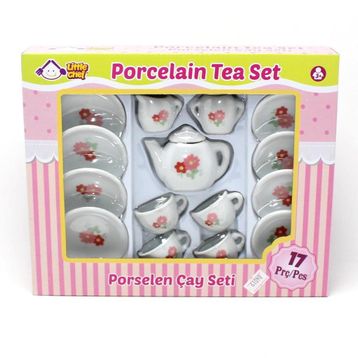 Sunman 1002168 17 Parça Porselen Çay Seti