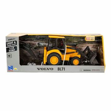 Sunman 1:18 Volvo BL71 Sesli ve Işıklı Kazıcı - Yükleyici Model Araç