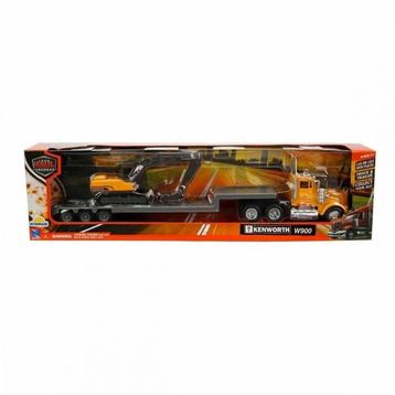 Sunman 15293 1:43 Long Haul Kenworth Taşıyıcı Tır ve Ekskavatör