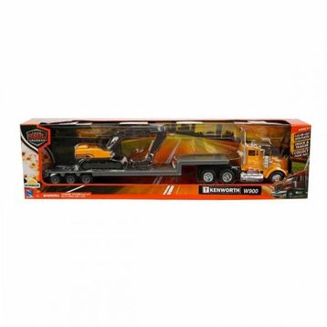 Sunman 15293 1:43 Long Haul Kenworth Taşıyıcı Tır ve Ekskavatör