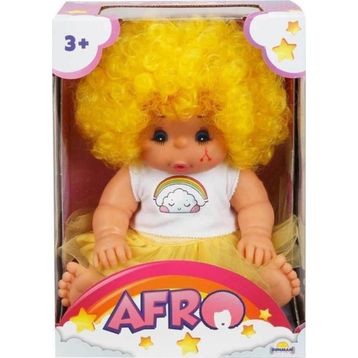 Sunman 20040 Afro Kıvırcık Saçlı 23 cm Bebek