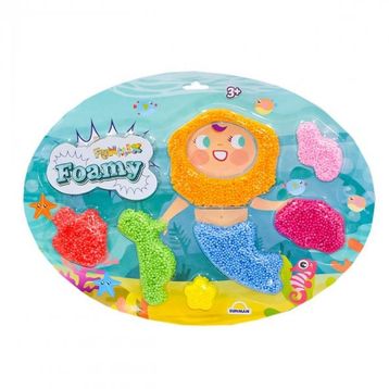 Sunman 3565 Slime Foam Denizkızı Figür Şeklinde 8'li Kartela