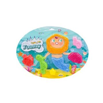 Sunman 3565 Slime Foam Denizkızı Figür Şeklinde 8'li Kartela