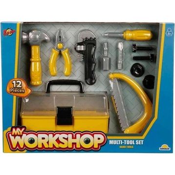 Sunman 3718 Zapp Toys My Workshop 12 Parça Çantalı Tamir Seti