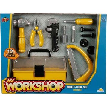 Sunman 3718 Zapp Toys My Workshop 12 Parça Çantalı Tamir Seti
