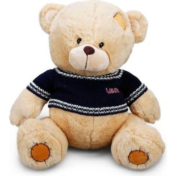 Sunman 42 cm Kazaklı Peluş Ayı