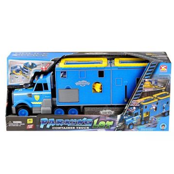 Sunman 4345 Sesli Işıklı Transporter Garaj Seti