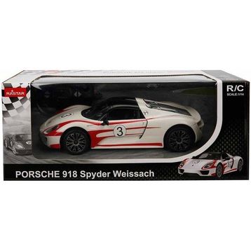 Sunman 70710 32 cm Porsche 918 Spyder Weissach Işıklı Uzaktan Kumandalı Araba