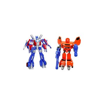 Sunman Işıklı 2'li Power Robot Transformer Dönüşen Araçlar