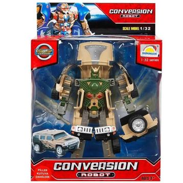 Sunman S00081234 1/32 Ses/Işık Robot Transformer