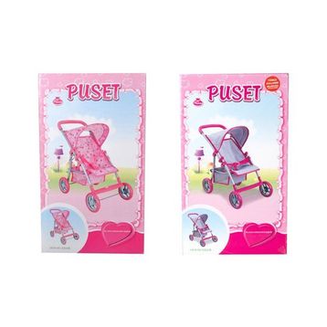 Sunman Tenteli 4 Metal Tekerlekli Puset