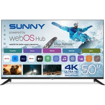 Sunny SN50UPRL-W02M 50 inç 126 Ekran 4K Ultra HD WebOS LED TV