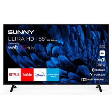 Sunny SN55FMN252 55 inç 140 Ekran 4K Ultra HD WebOS LED TV