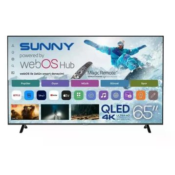 Sunny SN65QUMLN-W02M 65 inç 165 Ekran 4K Ultra HD WebOS LED TV