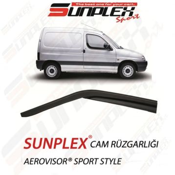 Sunplex Citroen Berlingo 2 Parça 2002-2007 Cam Rüzgarlığı