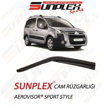 Sunplex Citroen Berlingo 2 Parça 2008-2017 Cam Rüzgarlığı