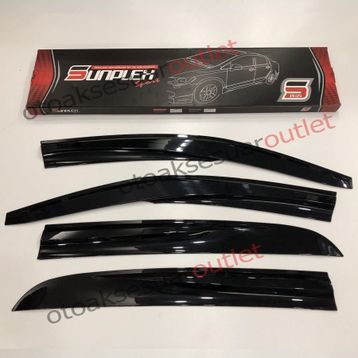 Sunplex Citroen C-Elysee Mugen 4 Lü Cam Rüzgarlığı