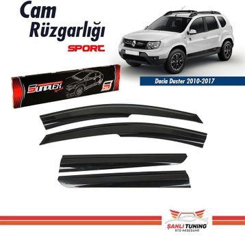 Sunplex Dacia Duster 4 lü Set Cam Rüzgarlığı