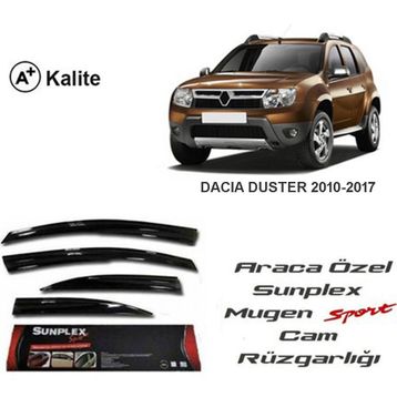 Sunplex Dacia Duster Mügen Tip 2010-2017 Cam Rüzgarlığı
