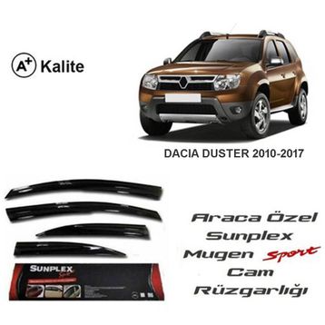 Sunplex Dacia Duster Mügen Tip 2010-2017 Cam Rüzgarlığı