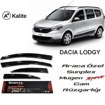 Sunplex Dacia Lodgy Mugen Tip Cam Rüzgarlığı