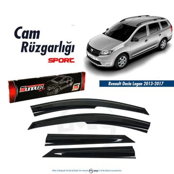Sunplex Dacia Logan Mugen Tip Cam Rüzgarlığı