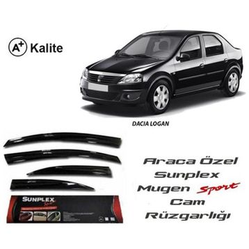 Sunplex Dacia Logan Mugen Tip Cam Rüzgarlığı