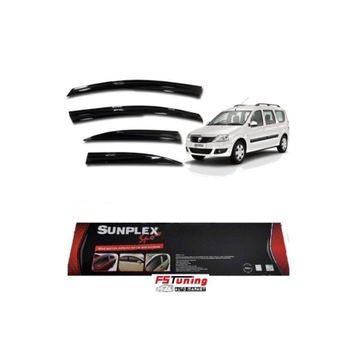 Sunplex Dacia Logan Mugen Tip Cam Rüzgarlığı