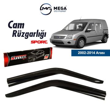 Sunplex Ford Connect 2002-2014 Mugen Tip Cam Rüzgarlığı