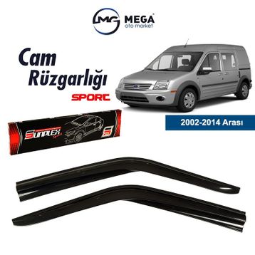 Sunplex Ford Connect 2002-2014 Mugen Tip Cam Rüzgarlığı