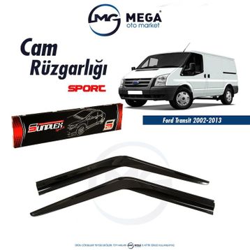 Sunplex Ford Transit 2002-2013 Mugen Tip Cam Rüzgarlığı