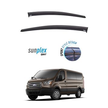 Sunplex Ford Transit 2014 Mugen Tip Cam Rüzgarlığı