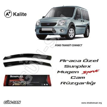 Sunplex Ford Transit Connect Mugen Tip 2li Cam Rüzgarlığı