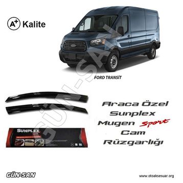Sunplex Ford Transit Mugen Tip 2li Cam Rüzgarlığı