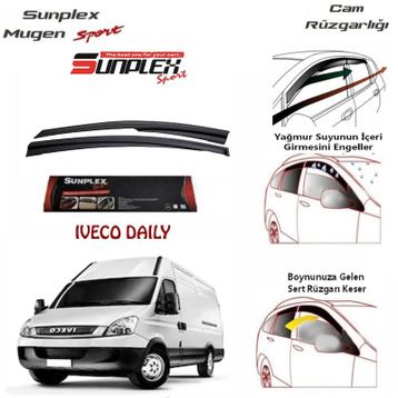 Sunplex Iveco Daily Cam Rüzgarlığı