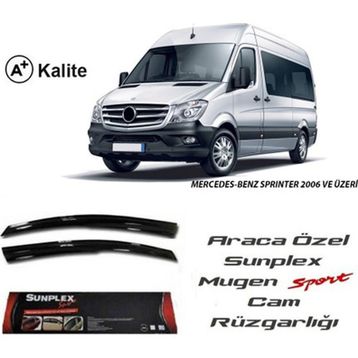 Sunplex Mercedes Sprinter Mugen Tip 2li Cam Rüzgarlığı