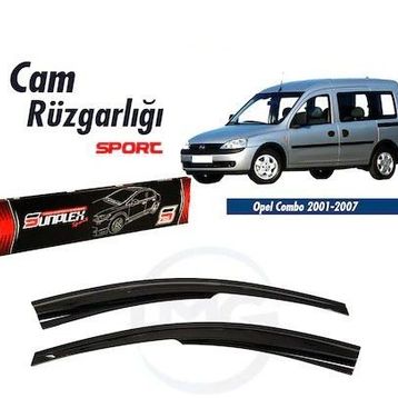 Sunplex Opel Combo 2001-2007 Mugen Cam Rüzgarlığı