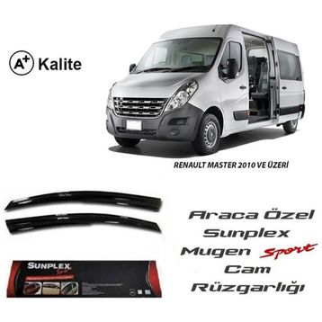 Sunplex Renault Master Mugen Tip 2li Cam Rüzgarlığı