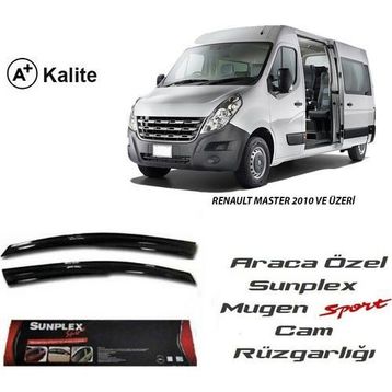 Sunplex Renault Master Mugen Tip 2li Cam Rüzgarlığı