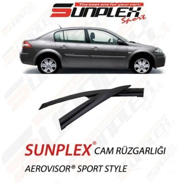 Sunplex Renault Megane 2 4 Parça 2003-2008 Cam Rüzgarlığı