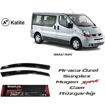Sunplex Renault Trafic Mugen Tip 2li Cam Rüzgarlığı