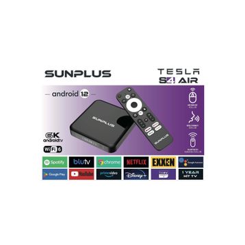 Sunplus Tesla Air S4 32GB 4K Android Tv Box