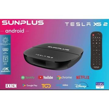 Sunplus Tesla XS 2 Serisi 16 GB 4K Android TV Box