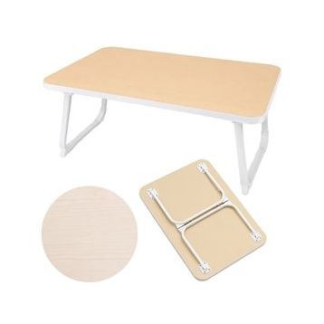Sunup Sn-29693 Yatak Koltuk Üzeri Tepsisi Ahşap Desen 60x40 cm Katlanabilir Laptop Masası
