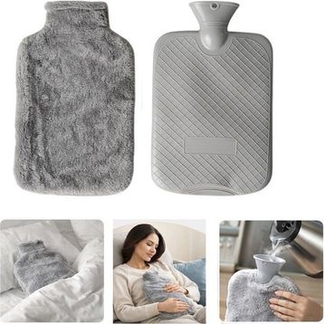 Sunup Sn-29909 Peluş Kılıflı Yumuşak Dokulu 30 cm 2000 ml Kapasiteli Sıcak Su Torbası