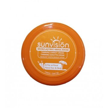 Sunvision 100 ml Bronzlaştırıcı Havuç Kremi