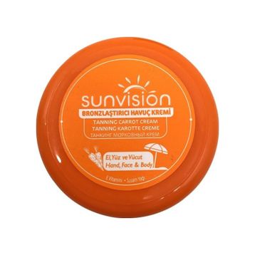 Sunvision 100 ml Bronzlaştırıcı Havuç Kremi