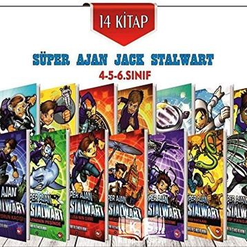 Süper Ajan Jack Stalwart - 14 Kitap Set - Kolektif