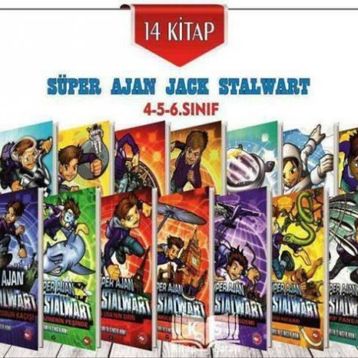 Süper Ajan Jack Stalwart - 14 Kitap Set - Kolektif