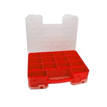 Süper Bag 22 Alfa Çift Yönlü Organizer Balıkçı Kırmızı Malzeme Kutusu